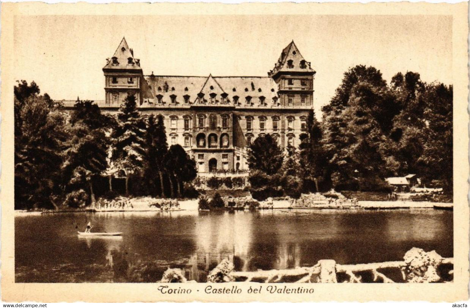 CPA TORINO Castello del Valentino ITALY (540347)