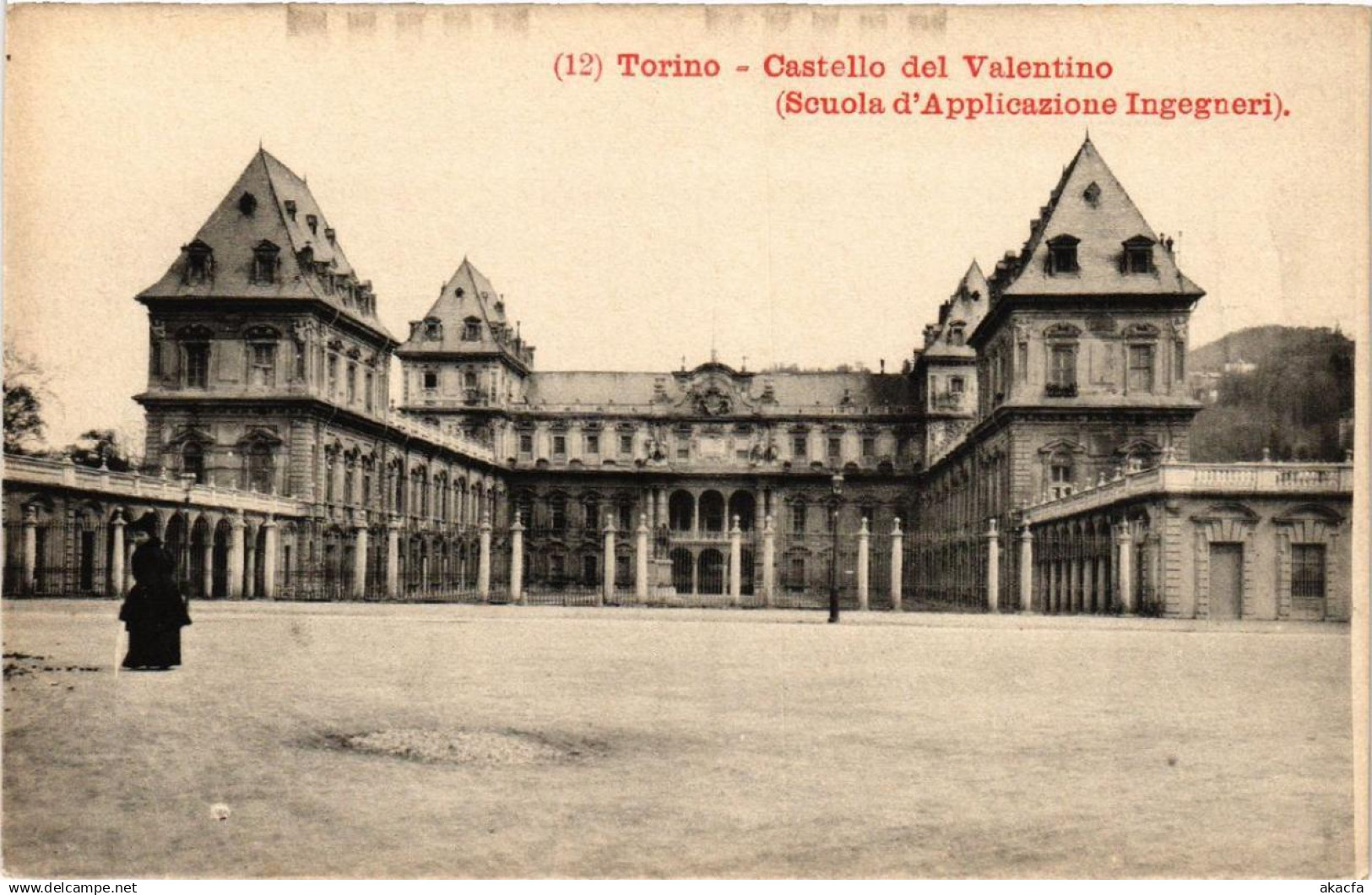 CPA TORINO Castello del Valentino ITALY (540432)