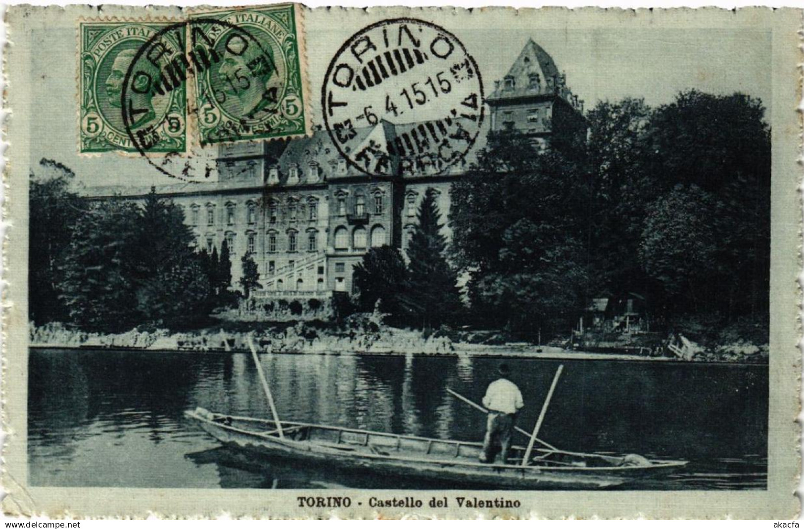 CPA TORINO Castello del Valentino ITALY (542751)