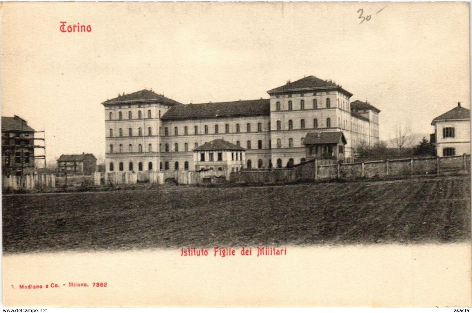 CPA TORINO Istituto Figlie dei Militari ITALY (540472)