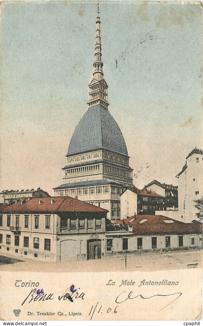 CPA Torino-La mole Antonelliana