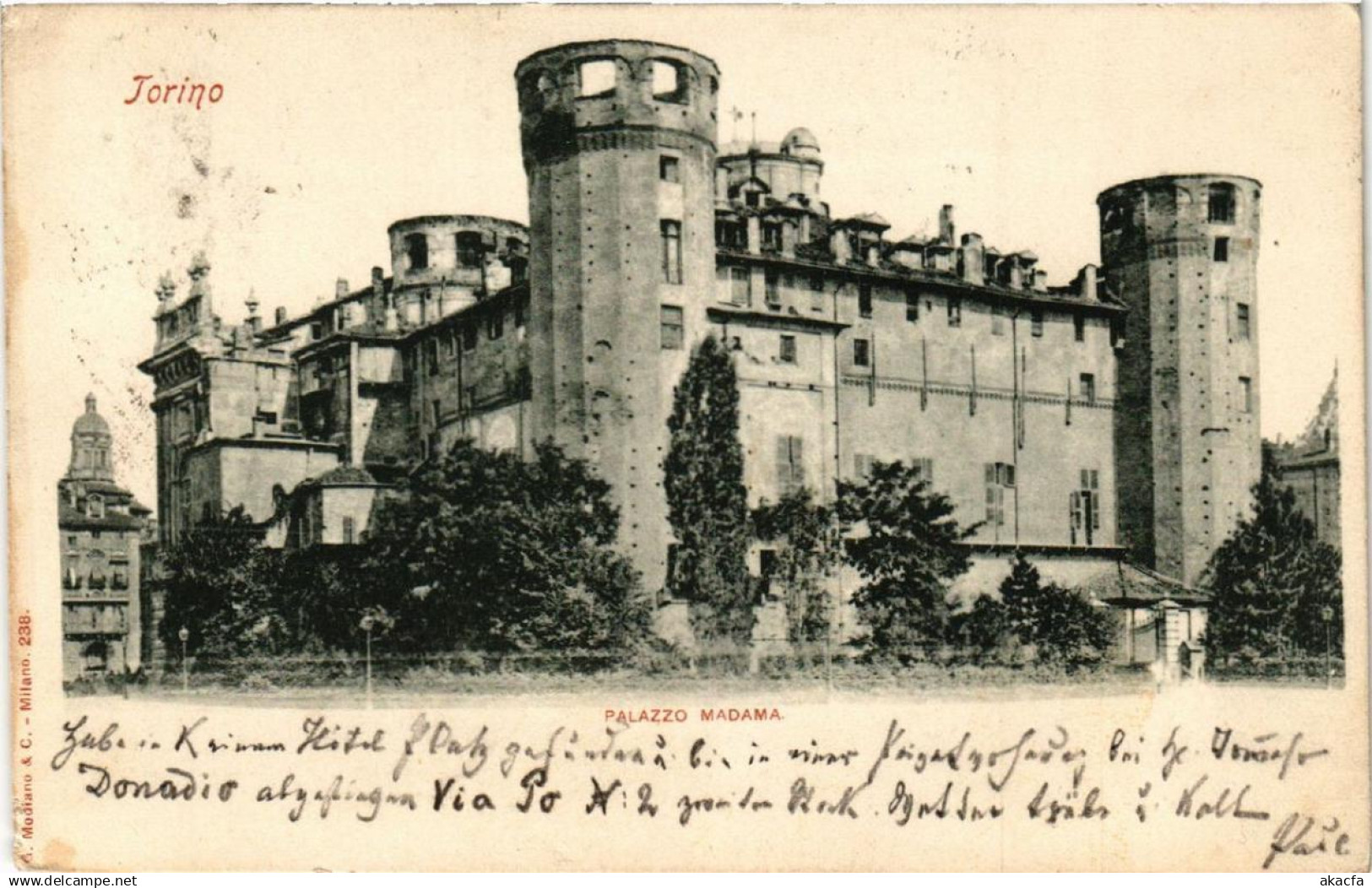 CPA TORINO Palazzo Madama ITALY (542732)