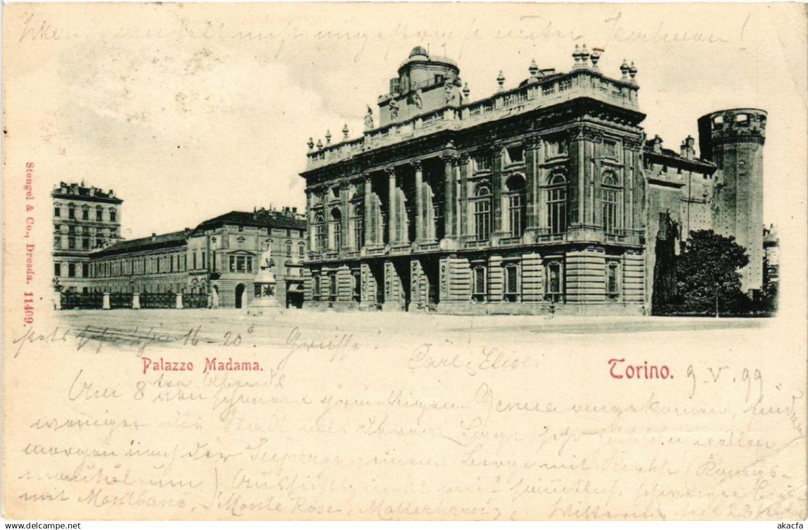 CPA TORINO Palazzo Madama ITALY (543902)