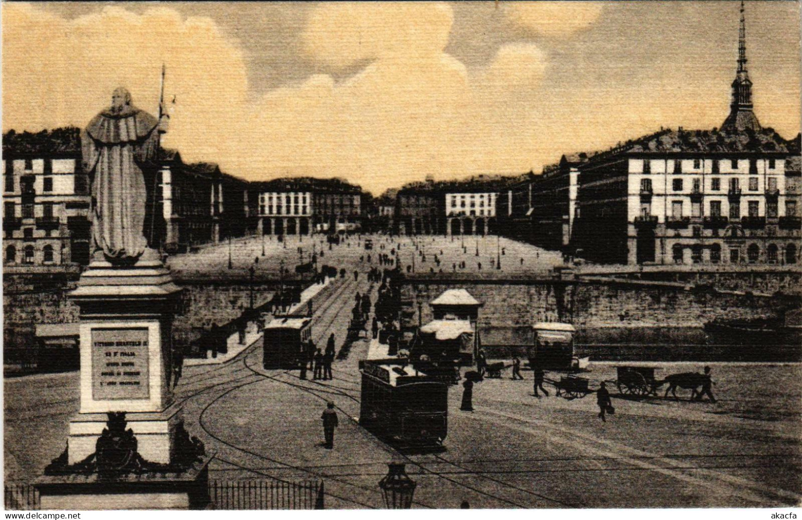 CPA Torino Piazza Vittoria Emanuele ITALY (800834)
