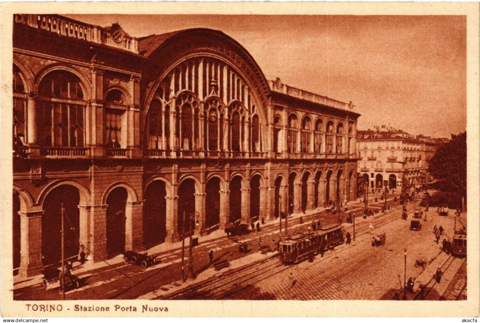 CPA TORINO Stazione Porta Nuova ITALY (540317)