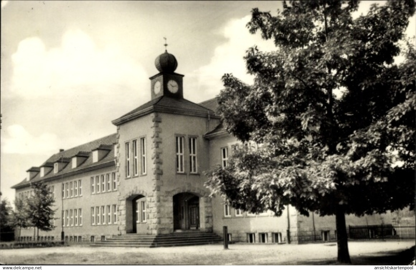 CPA Torno Lauta in Sachsen, Karl-Liebknecht-Schule