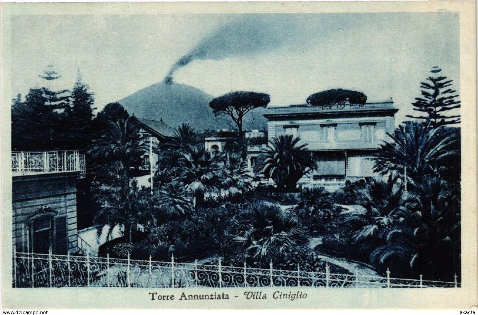 CPA Torre Annunziata Villa Ciniglio ITALY (526713)