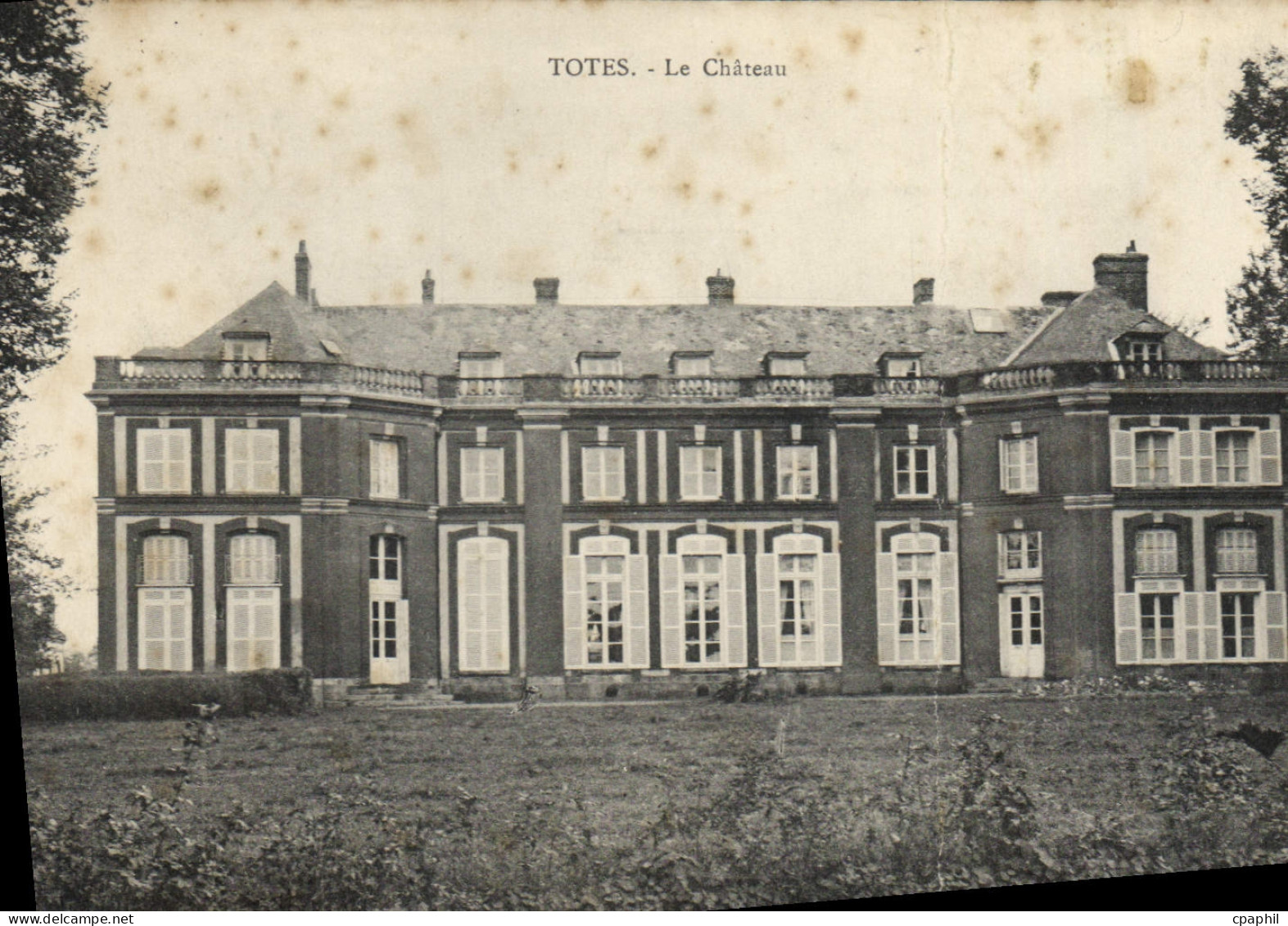 CPA Totes le chateau