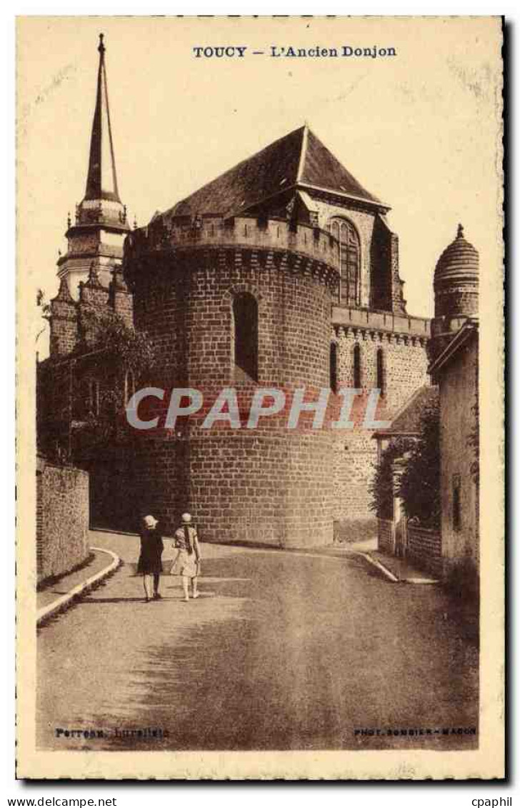 CPA Toucy L'Ancien Donjon