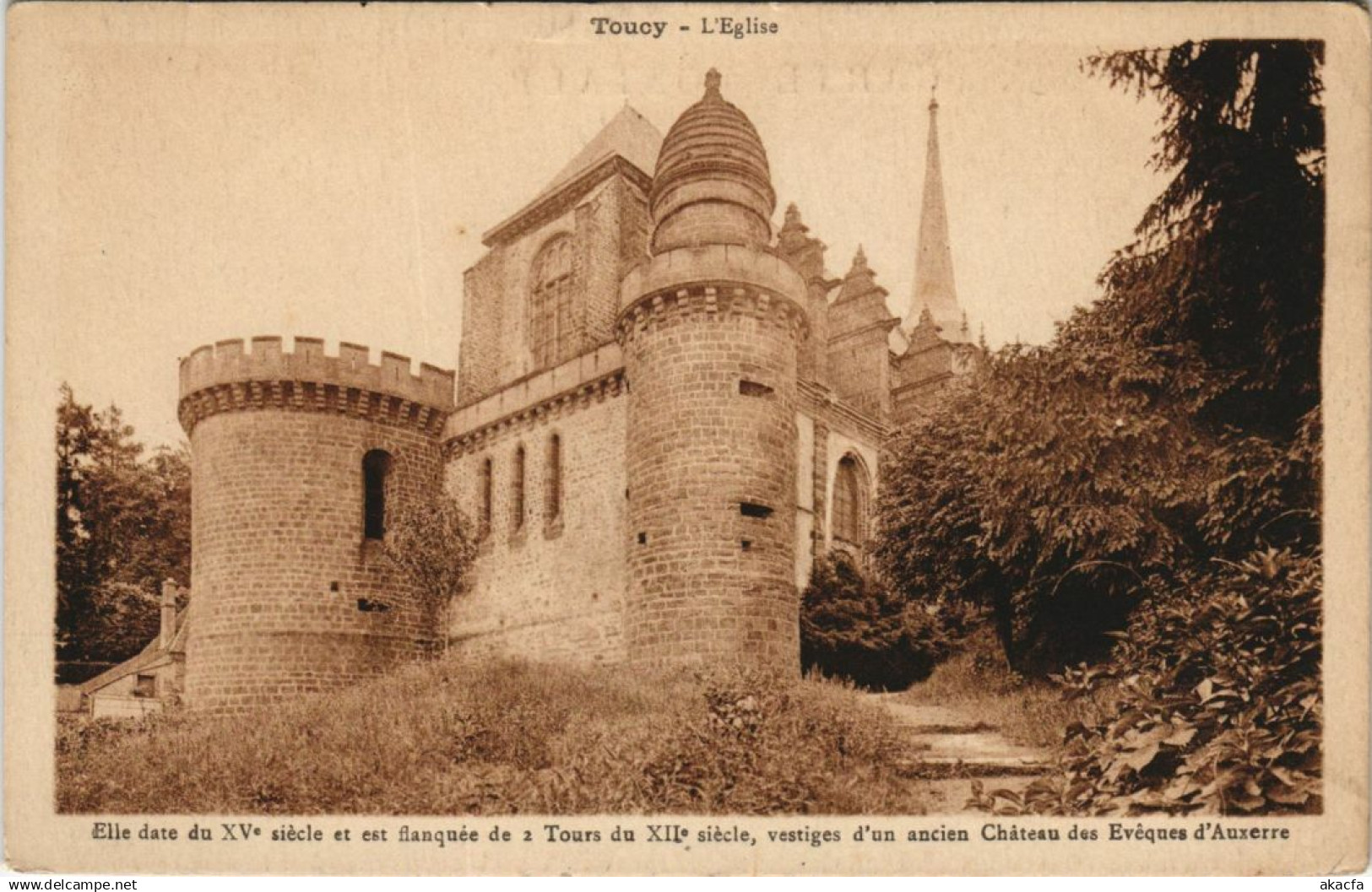 CPA TOUCY L'Eglise (1197520)
