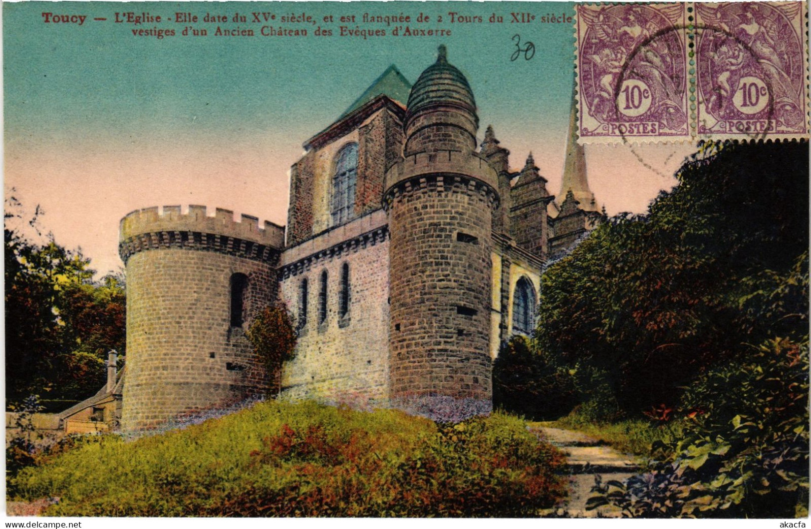 CPA Toucy L'Eglise FRANCE (1451981)