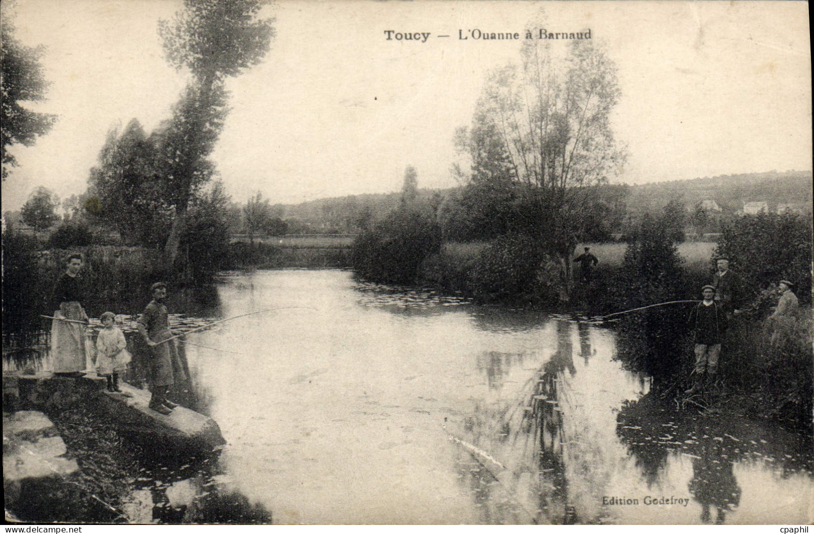 CPA Toucy L'Ouanne A Barnaud