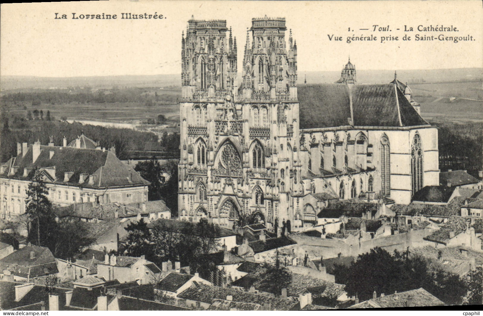CPA Toul La Cathedrale
