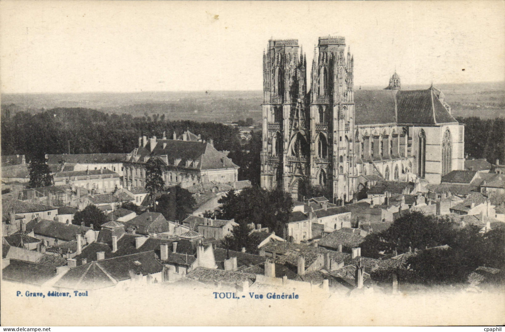 CPA Toul Vue generale