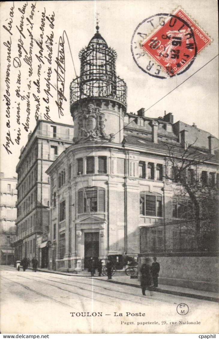 CPA Toulon La Poste