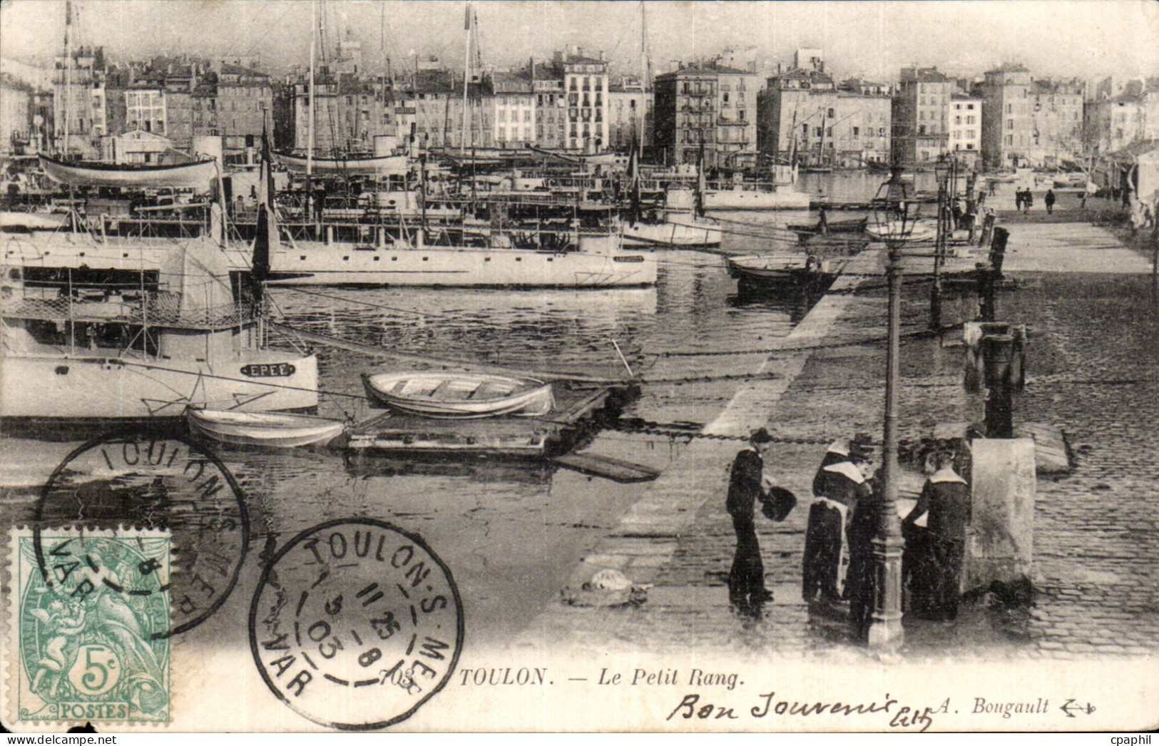CPA Toulon Le petit rang