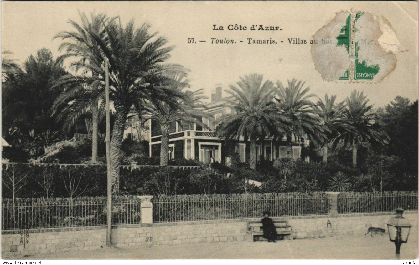 CPA Toulon -Tamaris ,Villas FRANCE (1096210)