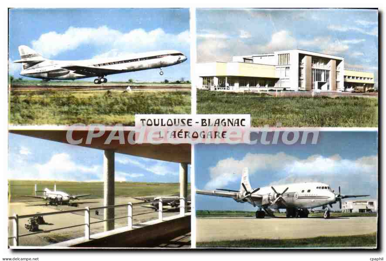 CPA Toulouse Blagnac L'Aerogare