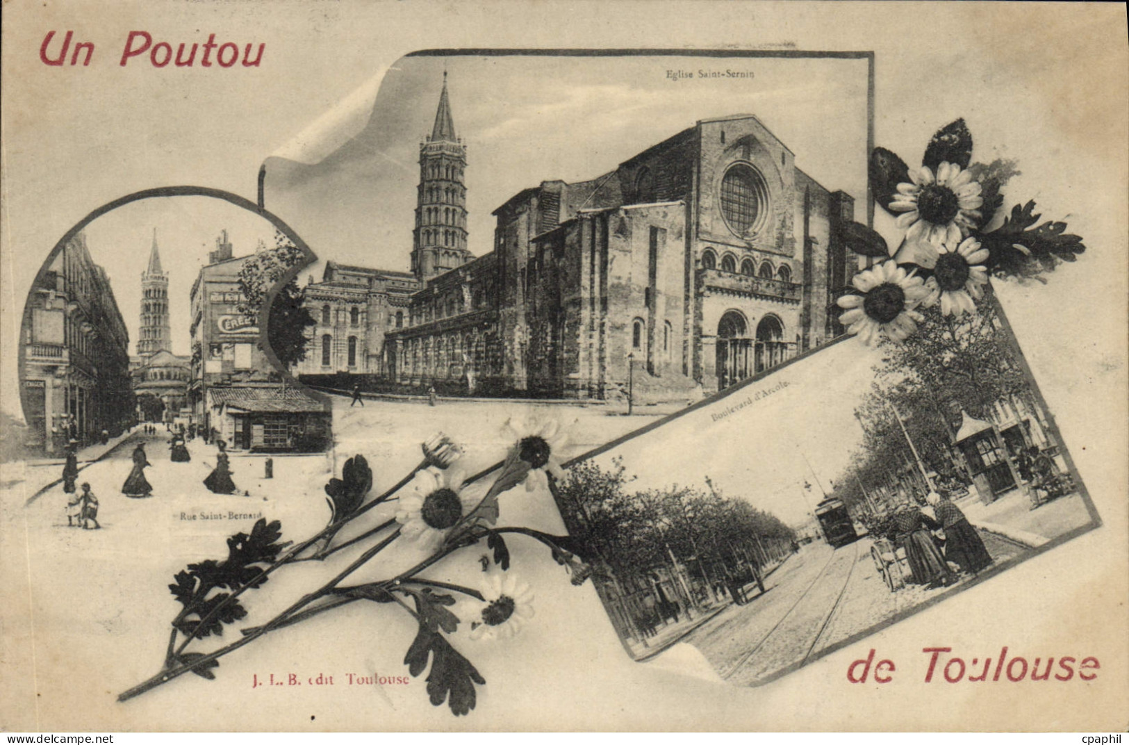 CPA Toulouse Un Poutou