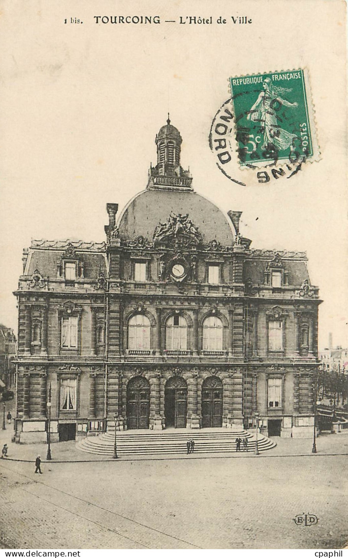 CPA Tourcoing L'Hotel de Ville