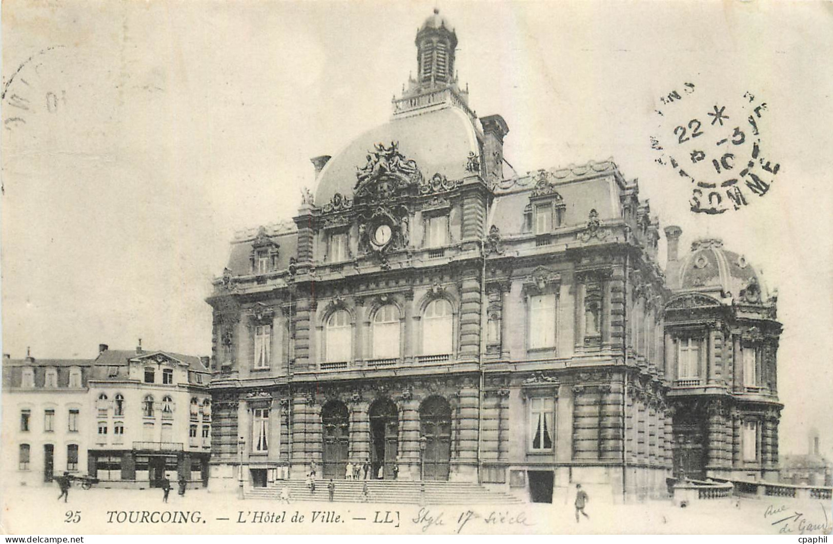 CPA Tourcoing L'Hotel de Ville