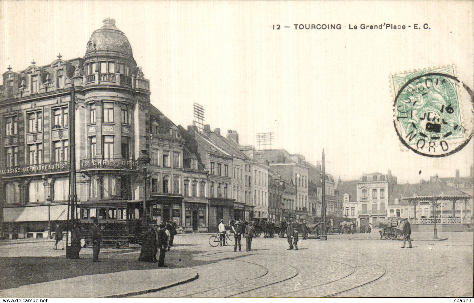 CPA Tourcoing La Grand Place