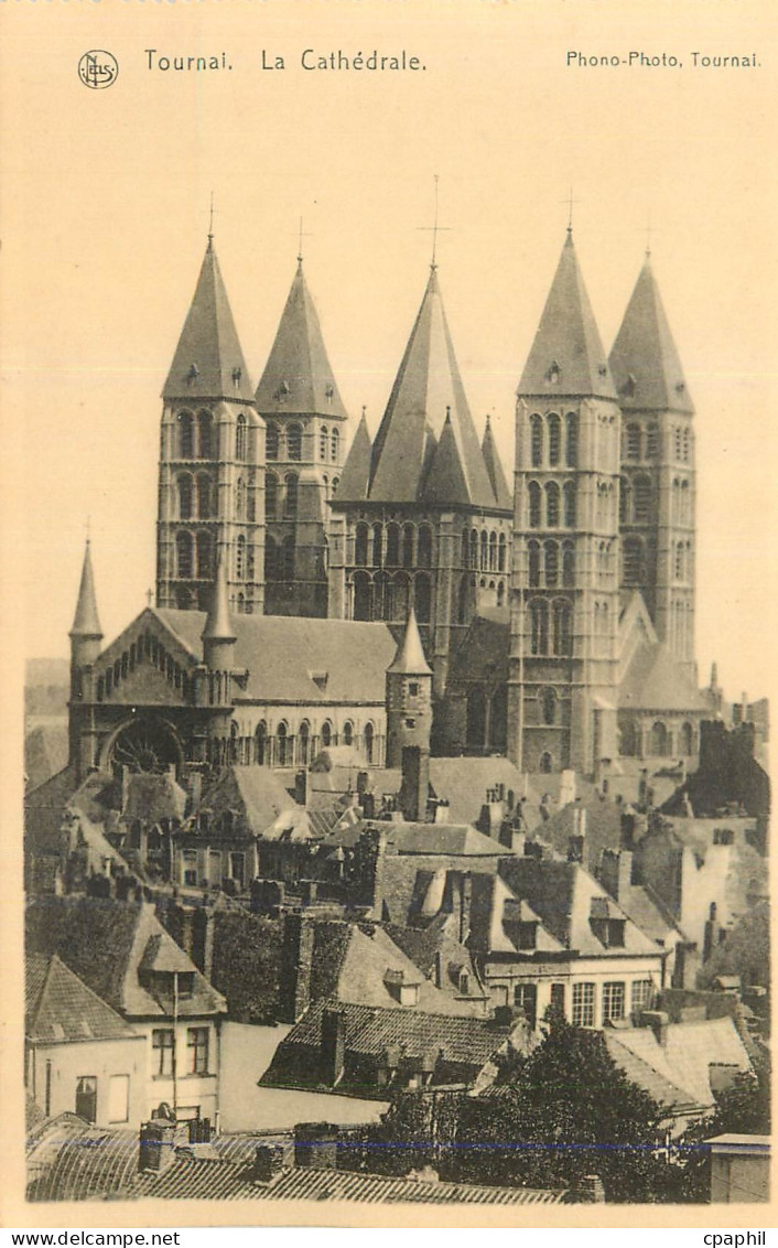 CPA Tournai La Cathedrale