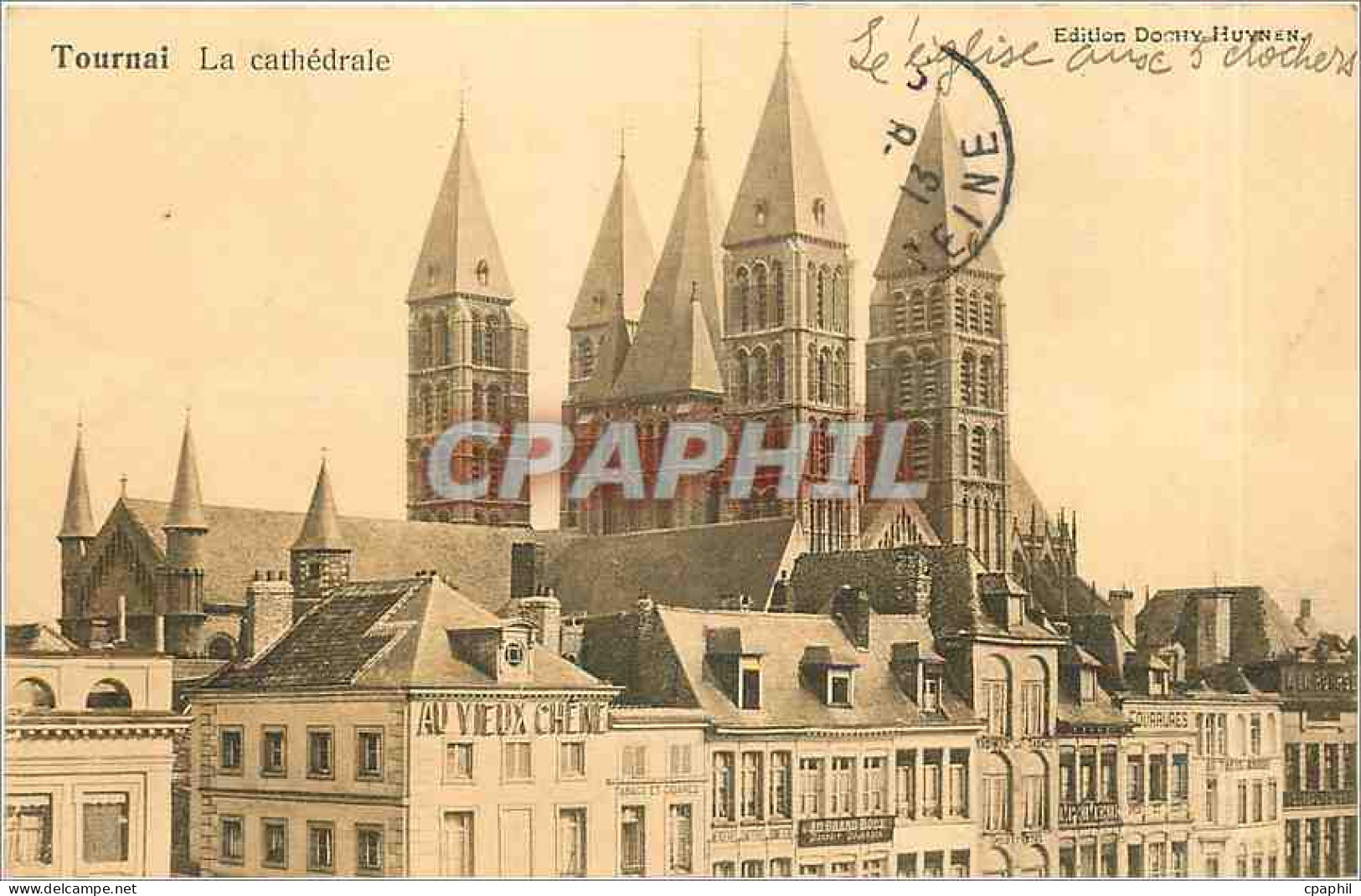 CPA Tournai La Cathedrale