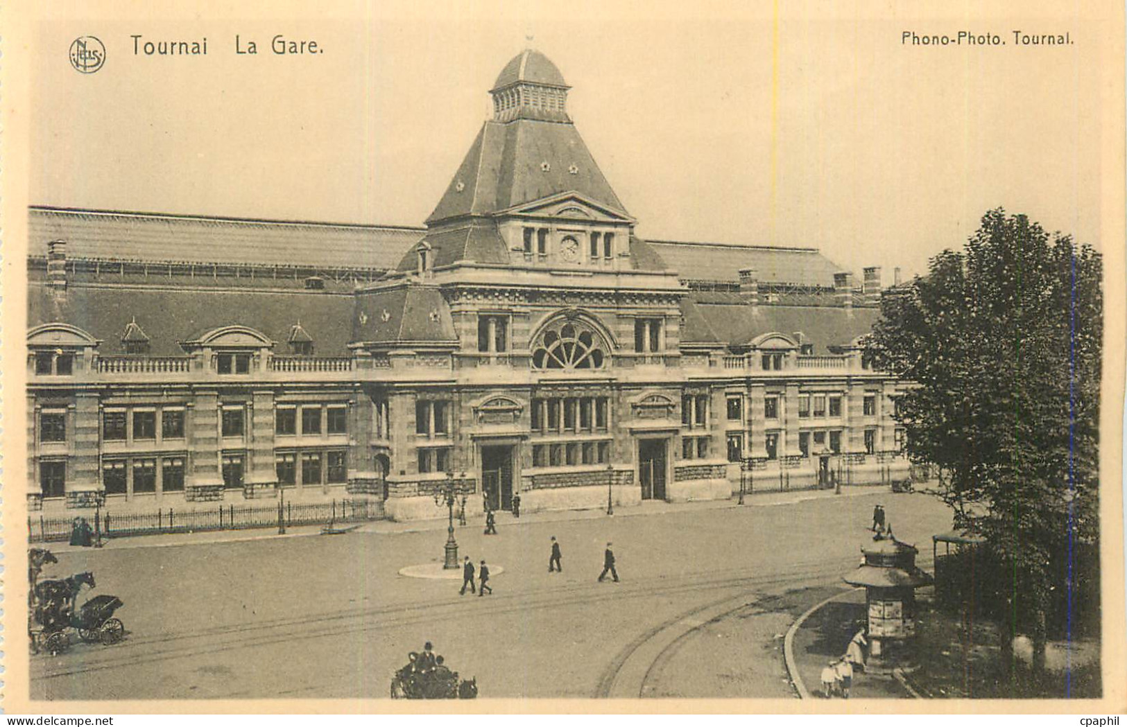 CPA Tournai La Gare