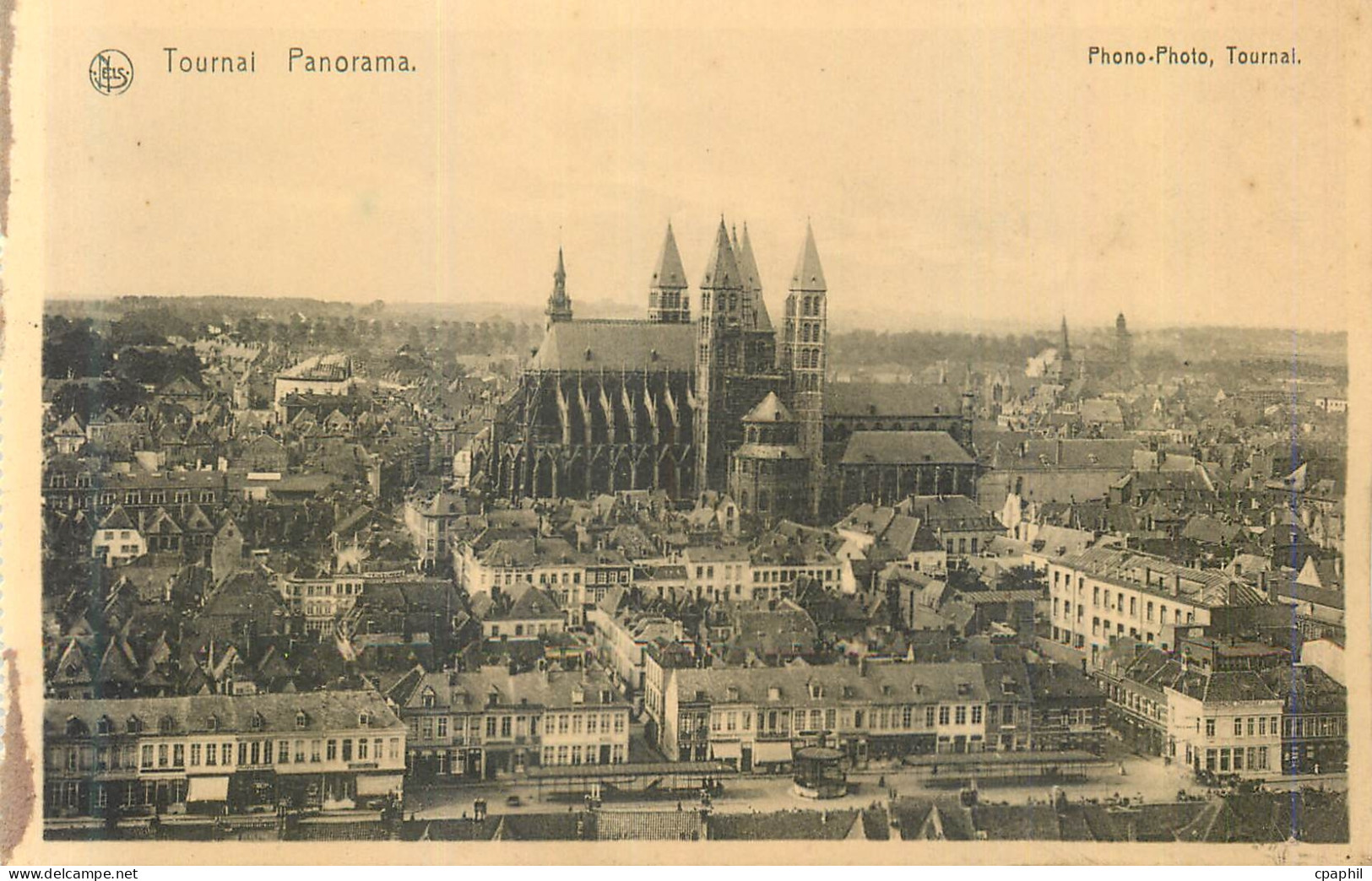 CPA Tournai Panorama