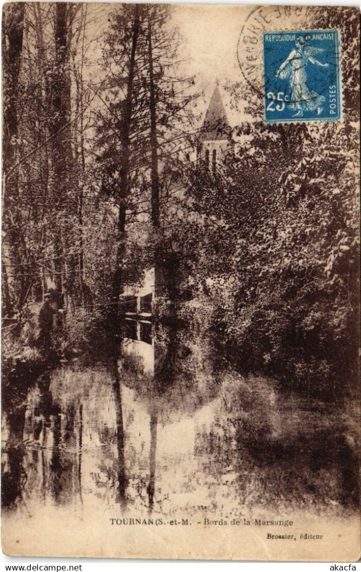 CPA TOURNAN-en-BRIE Bords de la Marsange (1298803)