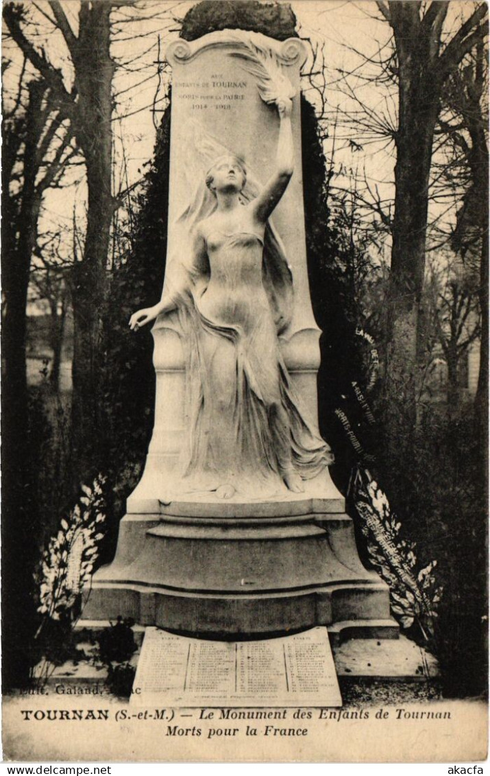 CPA TOURNAN-en-BRIE Le Monument des Enfatns de Tournan (1298820)