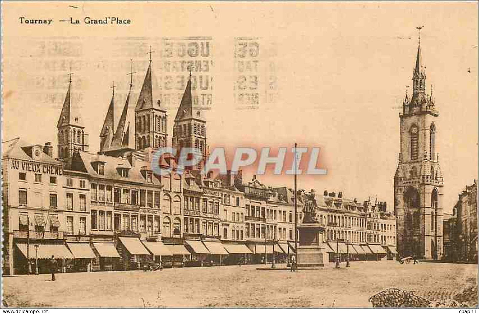 CPA Tournay La Grand Place