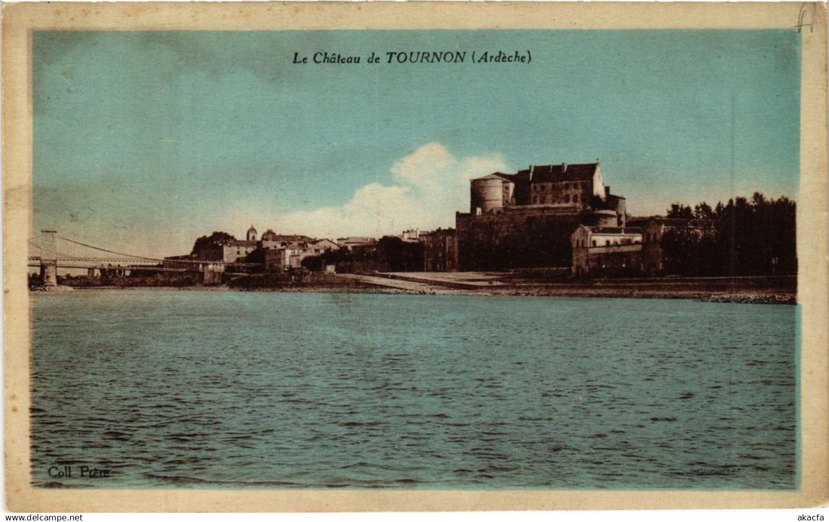 CPA TOURNON Le Chateau (660798)