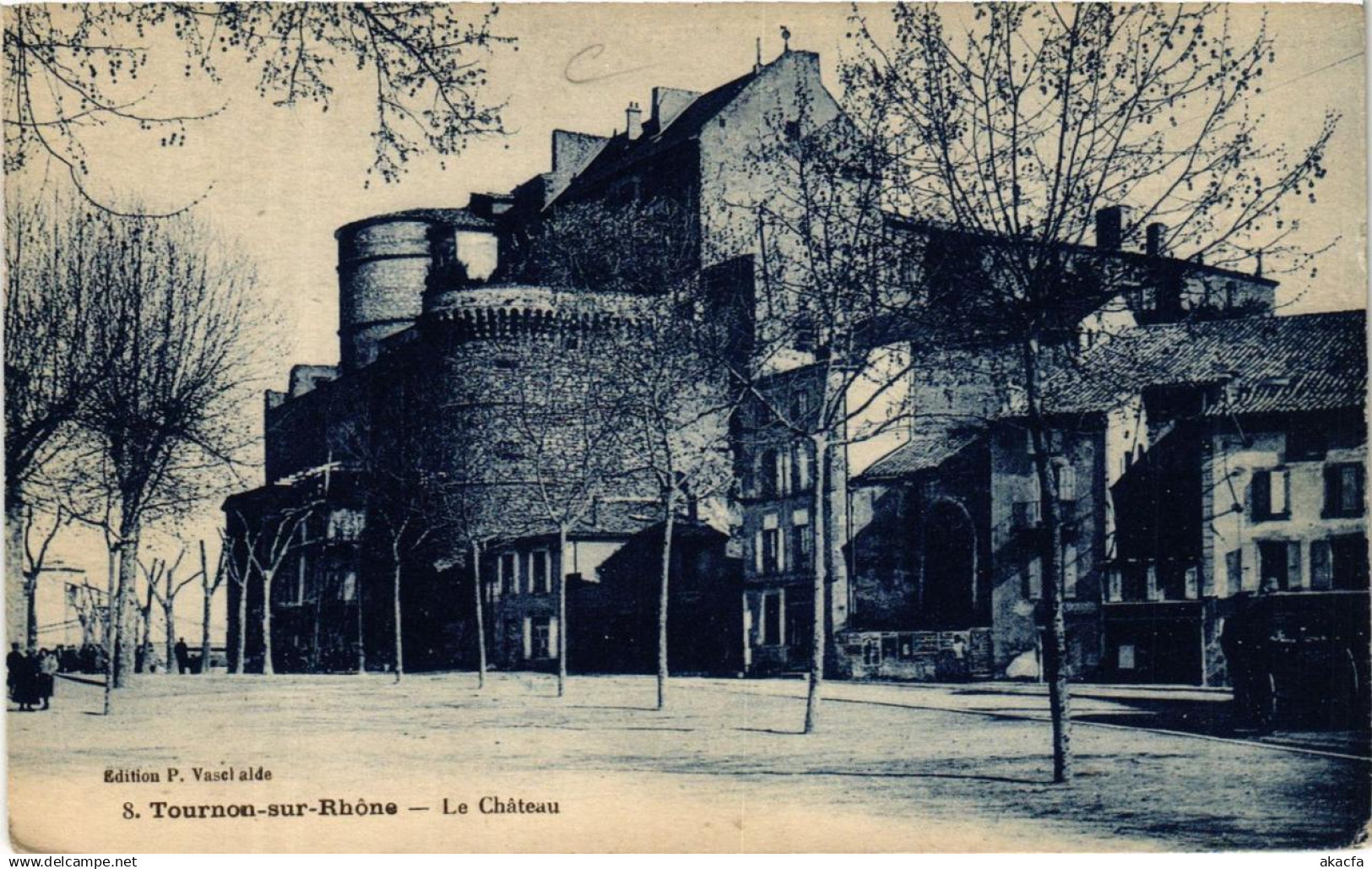 CPA TOURNON Le Chateau (661061)