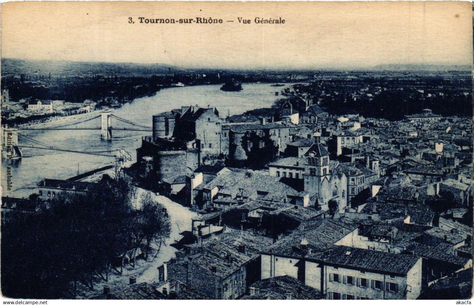 CPA TOURNON Vue générale (661060)