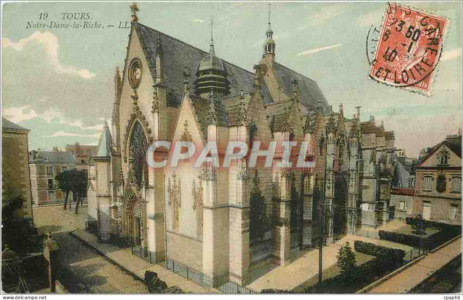 CPA Tours Notre Dame la Riche
