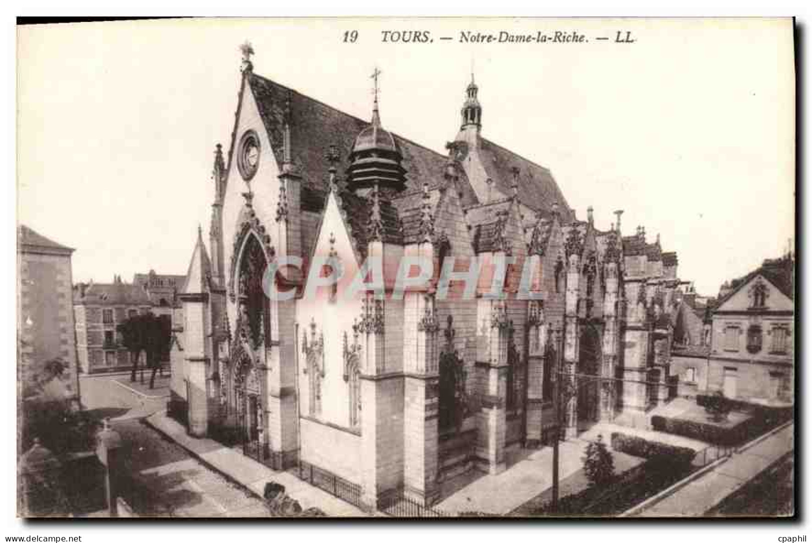 CPA Tours Notre Dame la Riche