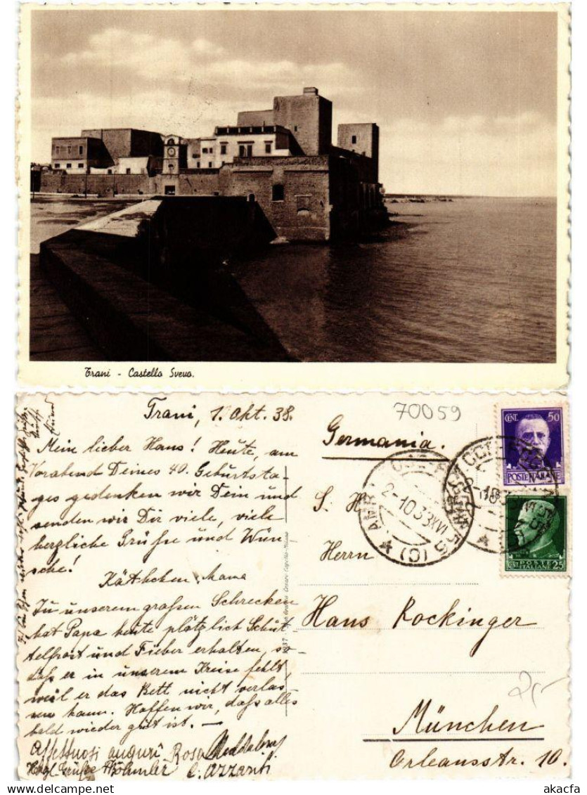 CPA TRANI Castello Svevo ITALY (531515)