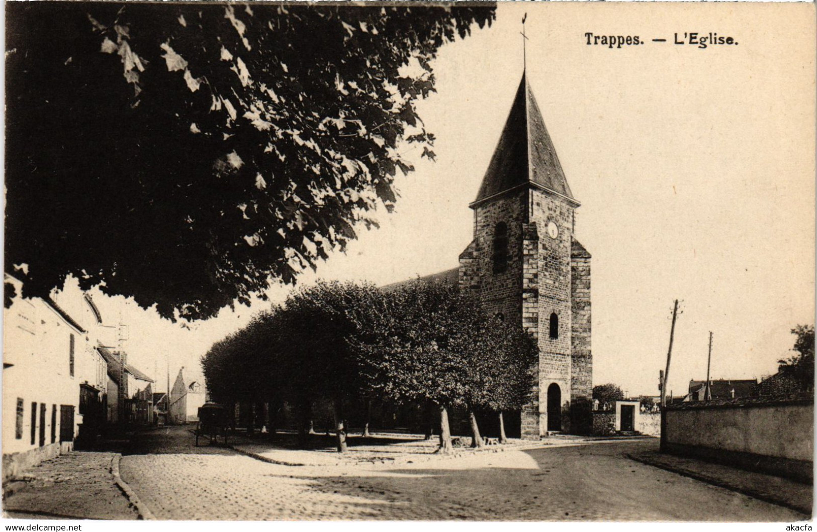 CPA Trappes Eglise (1424135)