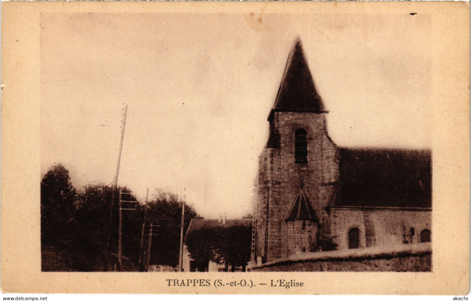 CPA Trappes L'Eglise FRANCE (1379131)