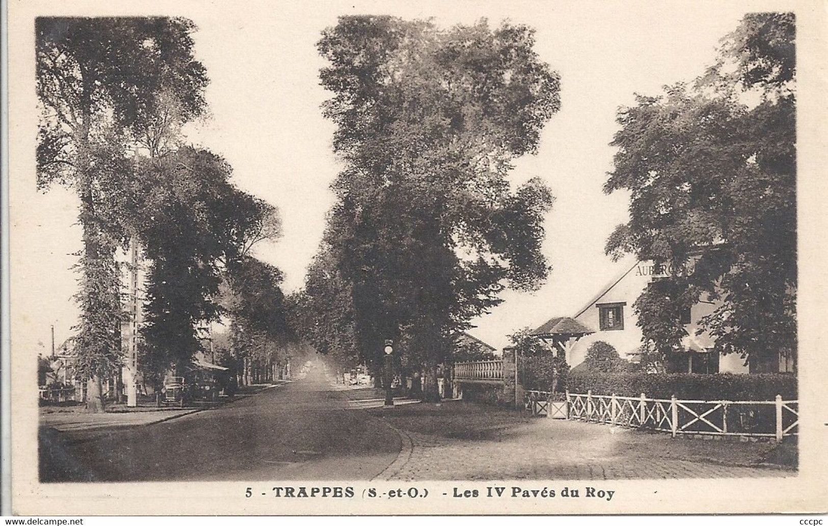 CPA Trappes Les IV Pavés du Roy