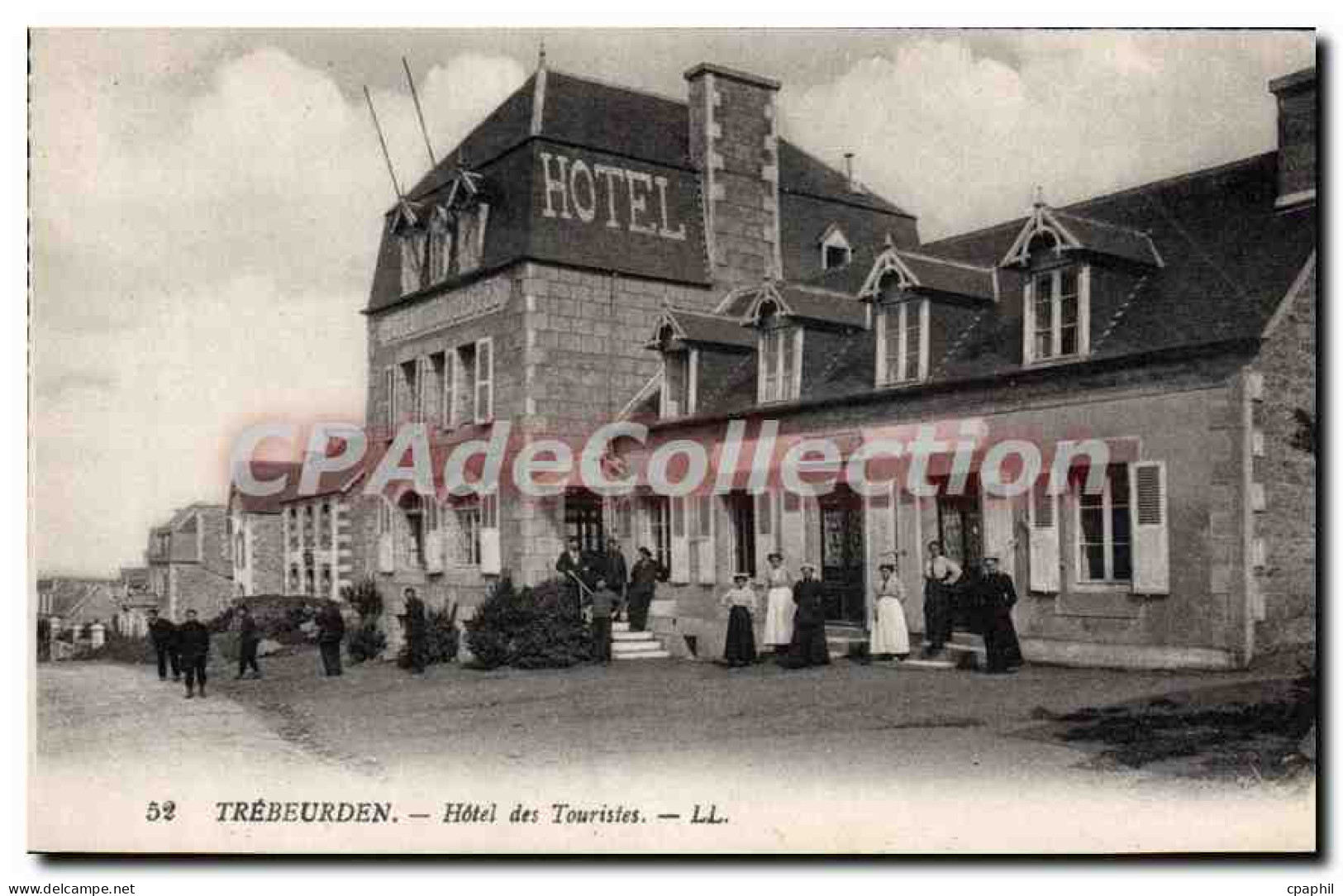 CPA TREBEURDEN hôtel des touristes