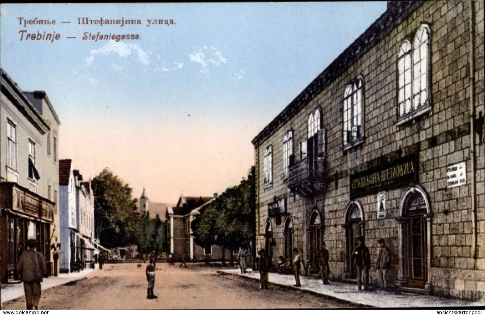 CPA Trebinje Bosnien Herzegowina, Stefaniegasse