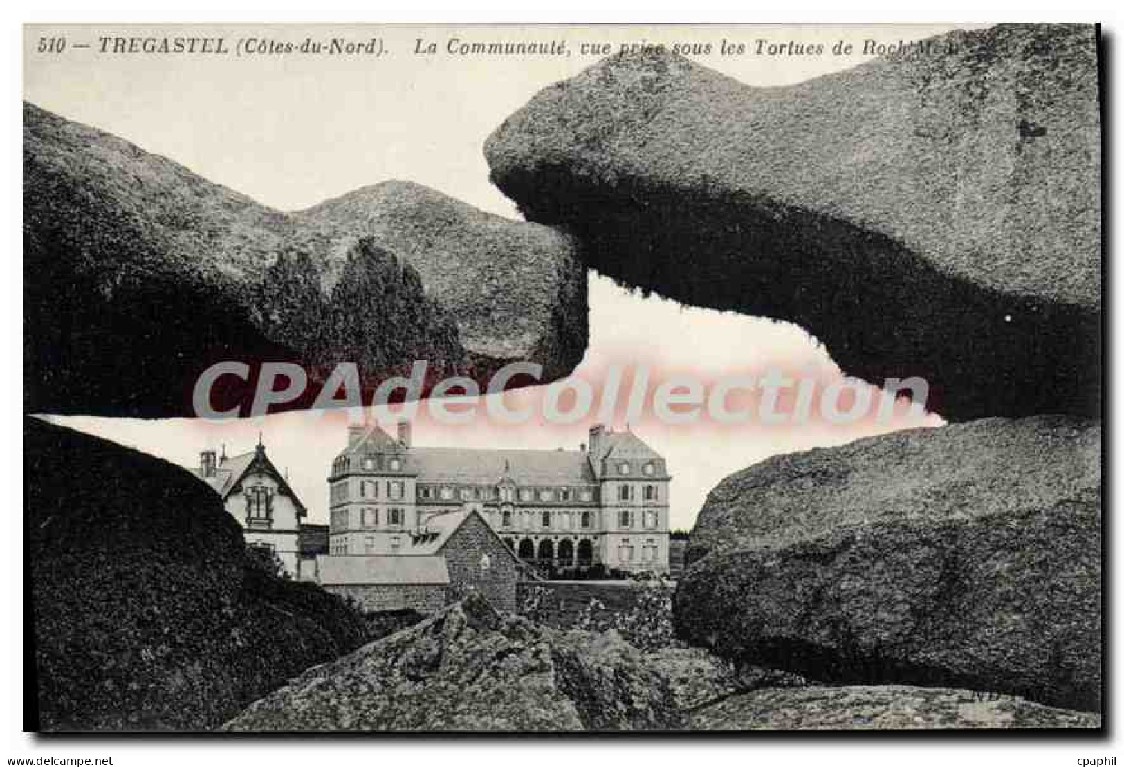 CPA TREGASTEL Communauté Tortues