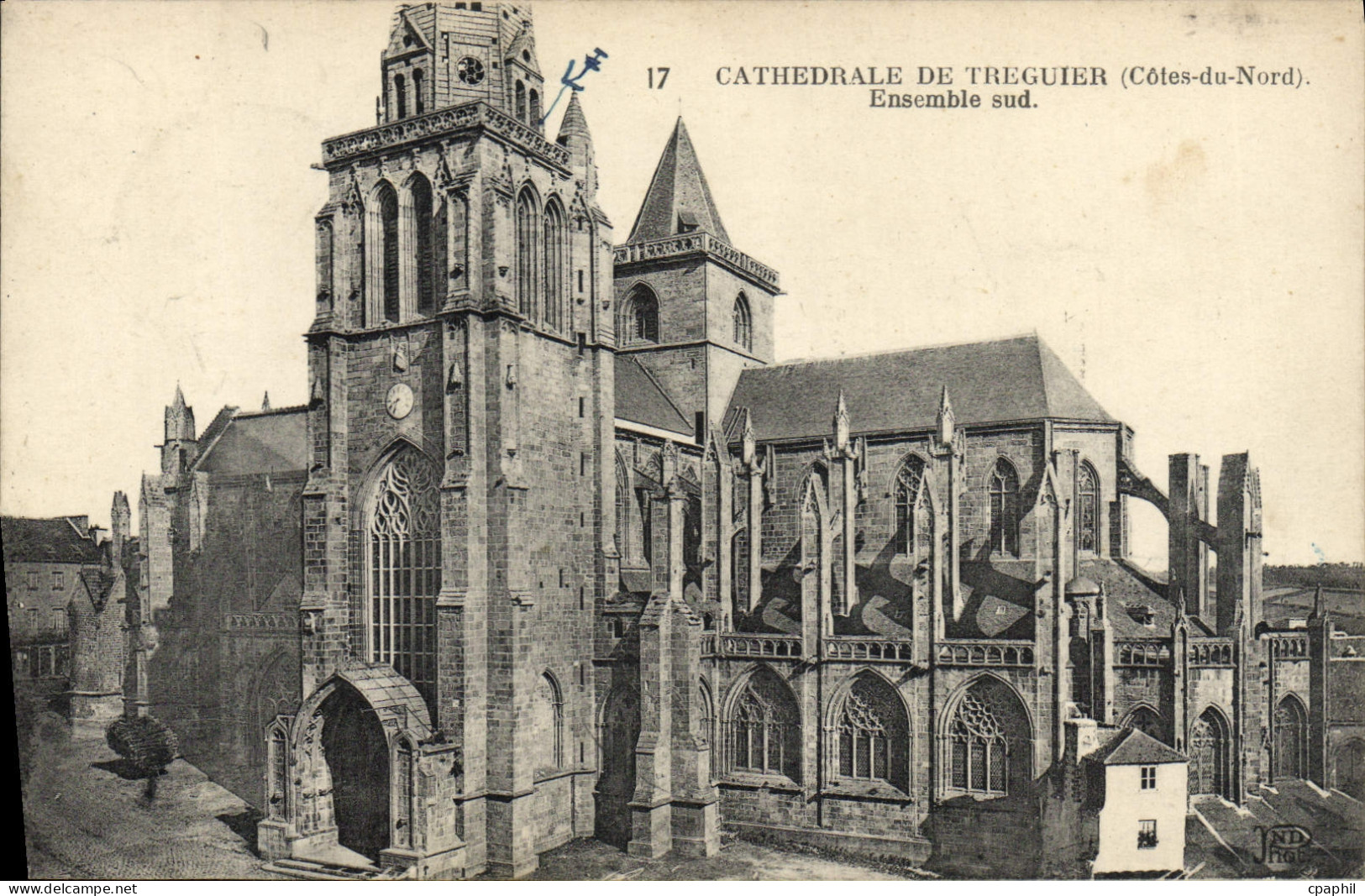 CPA Treguier Cathedrale