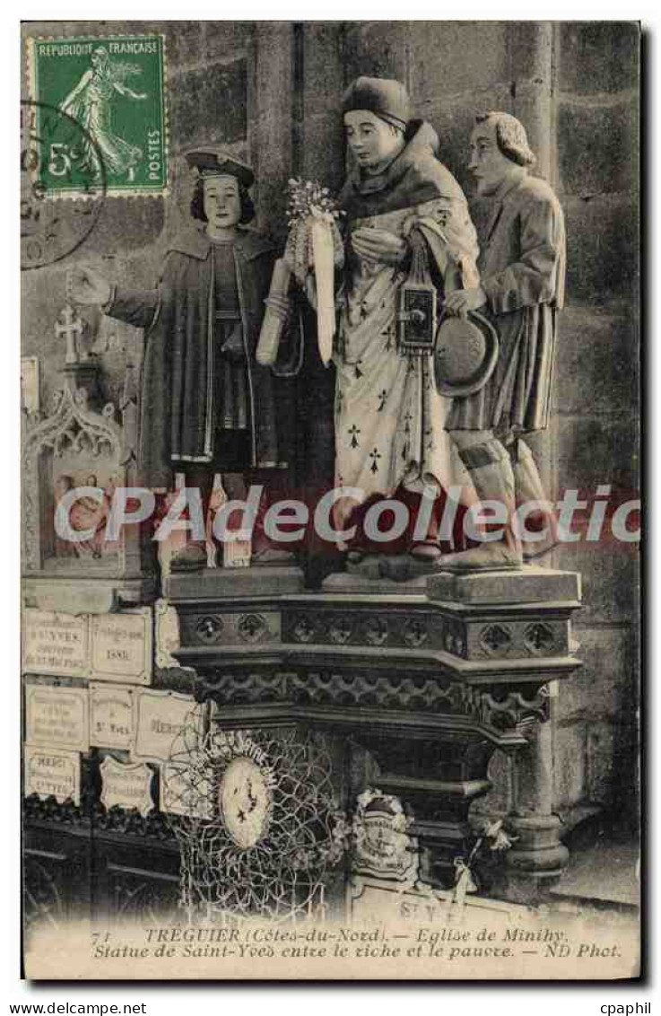 CPA TREGUIER église