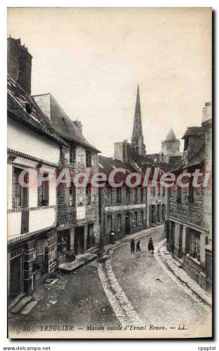CPA TREGUIER Ernest Renan