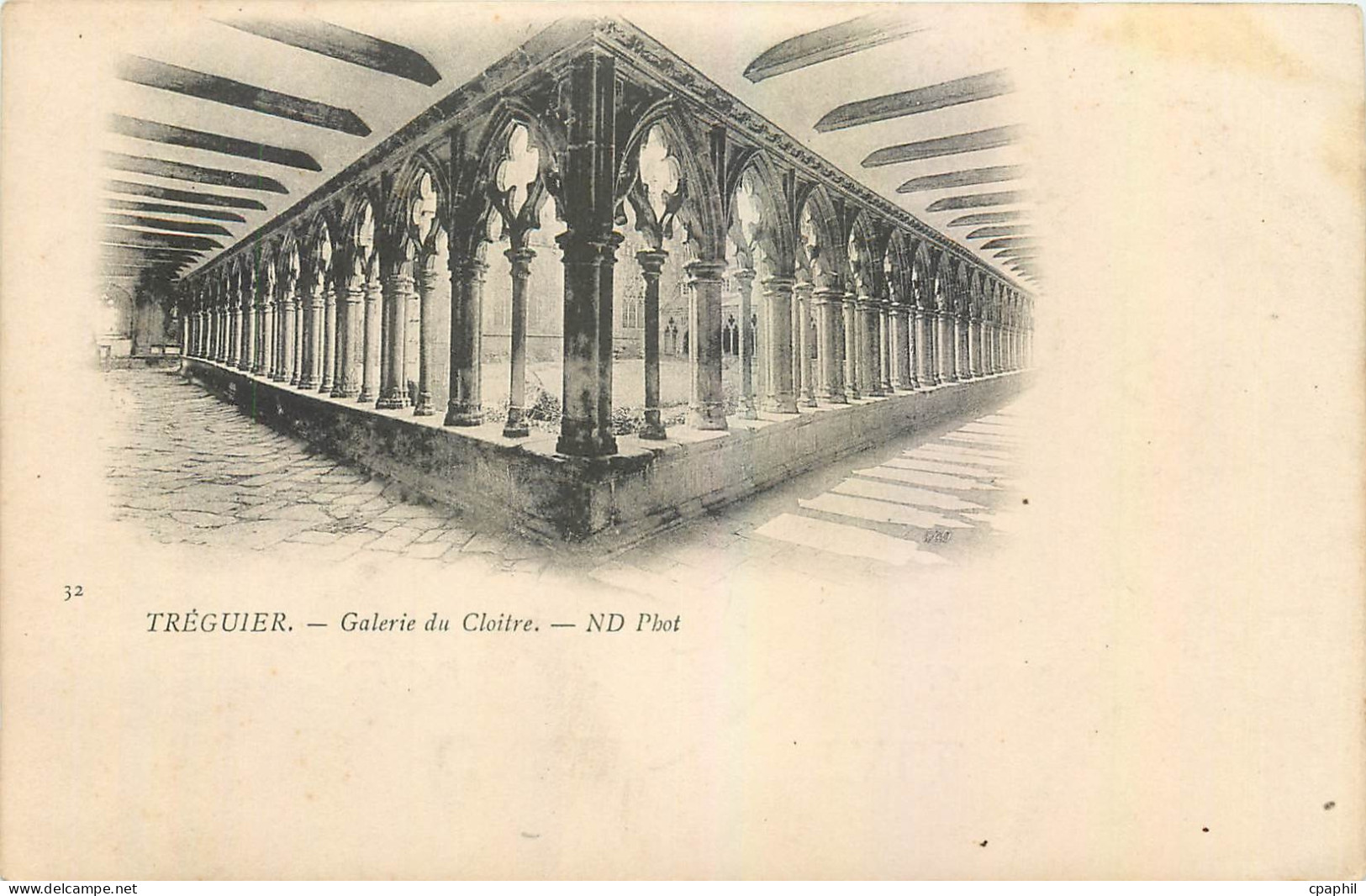 CPA Treguier Galerie du Cloitre