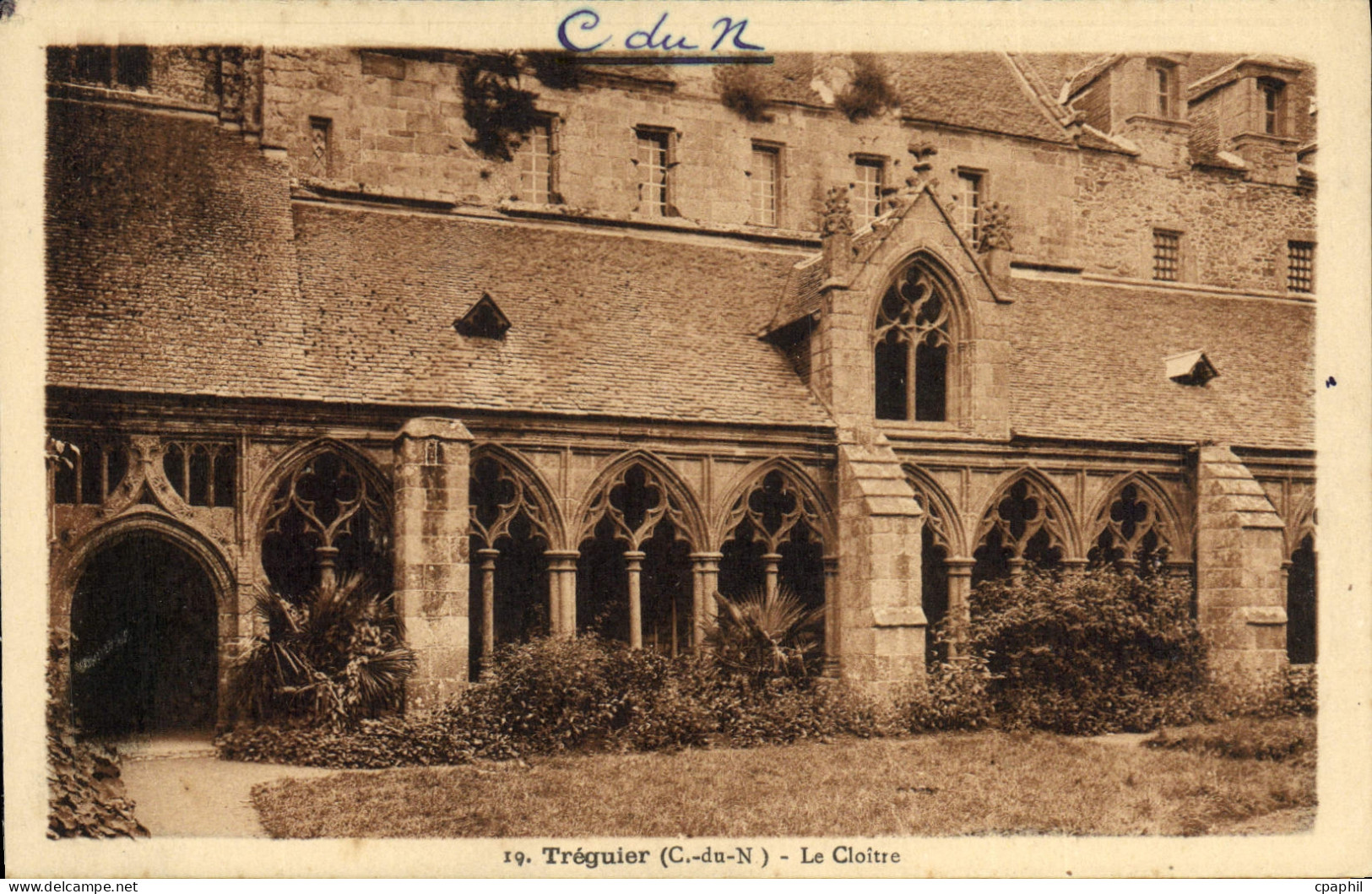 CPA Treguier Le Cloitre